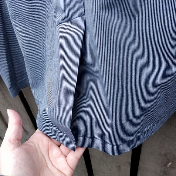 Pinstripe Armani Exchange Suit Jacket - Picture 6 of 8